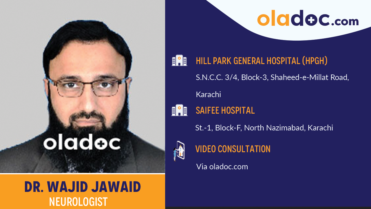 Practice location of  Dr. Wajid Jawaid